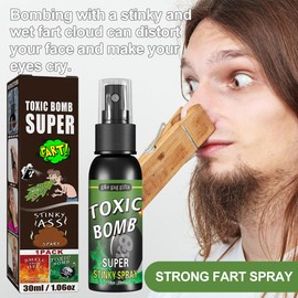 SEMINISMAR Smelly Fart Spray, Liquid Fart Spray, Prank Extreme, Fart Spray, Fart Prank Spray, Prank Spray, Terrible Odour Spray, Long-Lasting Odour Spray for Farting Children and Adults, 30 ml