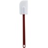 Winco Flat Silicone Spatula, 16-Inch White, Medium
