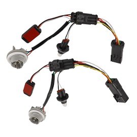 YzusGomumu Tail Light Converter Conversion Harness Pair Compatible with 2013-2018 Dodge Ram 1500/2500/3500 - Stock to Aftermarket LED Adapter Replaces 640011