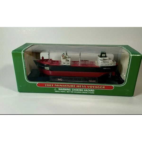 Hess 2002 Miniature Hess Voyager Toy Amerada Hess Voyager Tanker