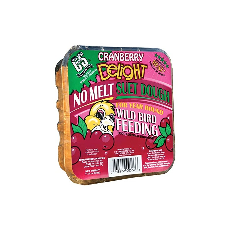 C&S 11.75OZ Cranberry Suet