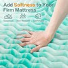 SINWEEK 1.5 Inch Mattress Topper 5-Zone Memory Foam Mattress Topper