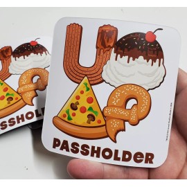 UOAP Universal Passholder Christmas 2024 Food Magnet (Arfermarket)