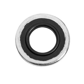 USA SEALING ZMBSW-6 Fastener Seal, Zinc,Plated Steel with Buna,N Rubber, 5/16" Screw Size, Pack of 10