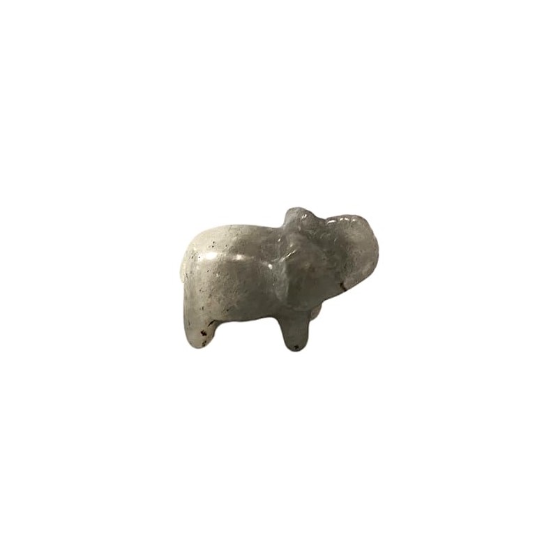 VIE Gemstone Elephant, 2.5x1.5x1cm, Labradorite