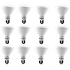 (12-Bulbs) EcoSmart 65-Watt Equivalent BR30 Dimmable LED Light Bulb, Daylight