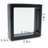 WELANGBN Black 3D Floating Frame Display Holder Stands, 1 PCS