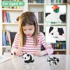 Panda Mini Building Blocks Set, Panda Cute Animals Building Sets,