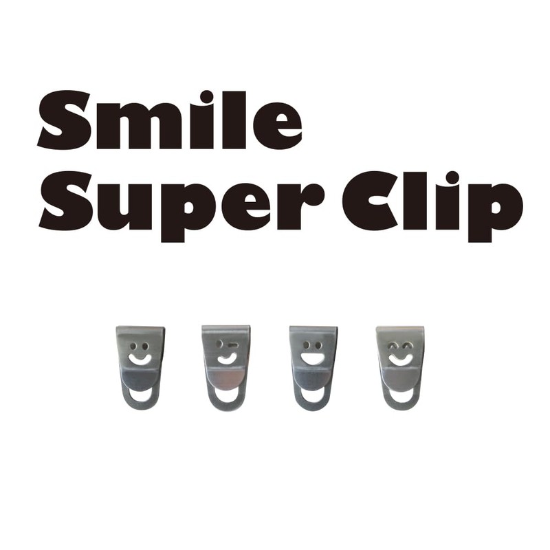 Auto Clip Smile Super Clip Silver 32 Pieces SCS-28S