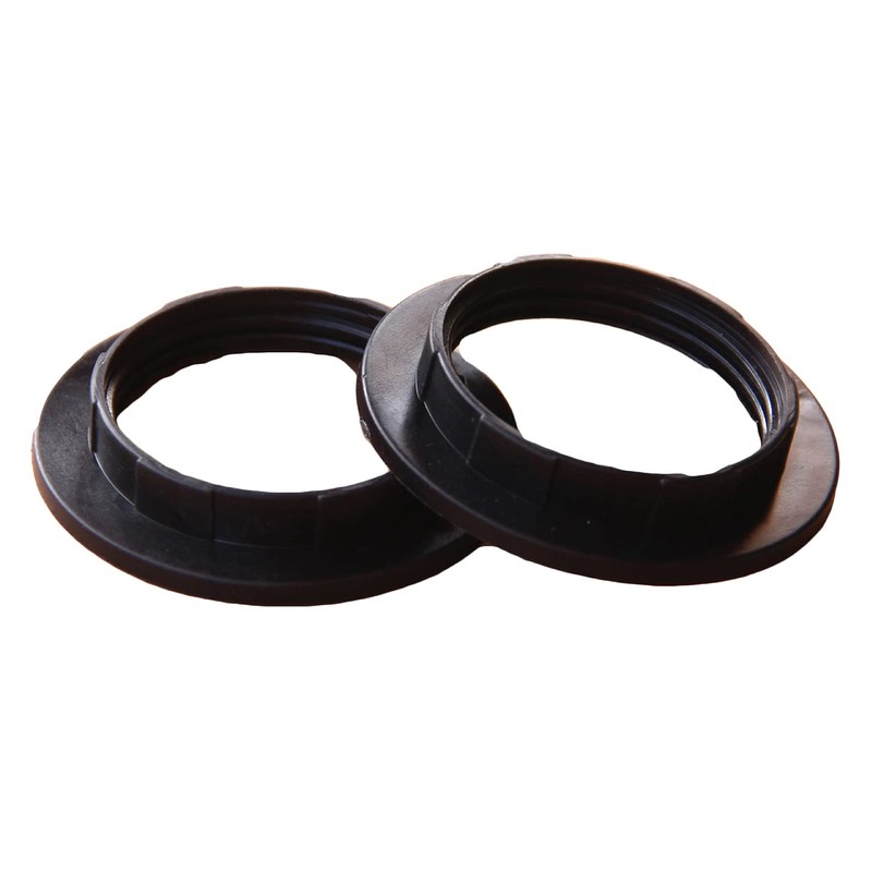 JNXQWE E26 E27 Lamp Shade Collar Rings, Lock Socket Adapter