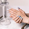 BEAUTYAVENUE No Light Needed Gel Nail Stickers for Hands, 24