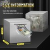 hizgo Piggy Bank for Adults Stainless Steel Savings Bank to