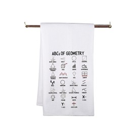 Geometry Kitchen Towel Geo metry Kitchen Decor for Geo metry Teacher Geometry Lover Gift (Geometry CA)