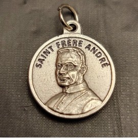 Saint Frere Andre Ex Indumentis From The Clothing Relic Medal Religious Italy