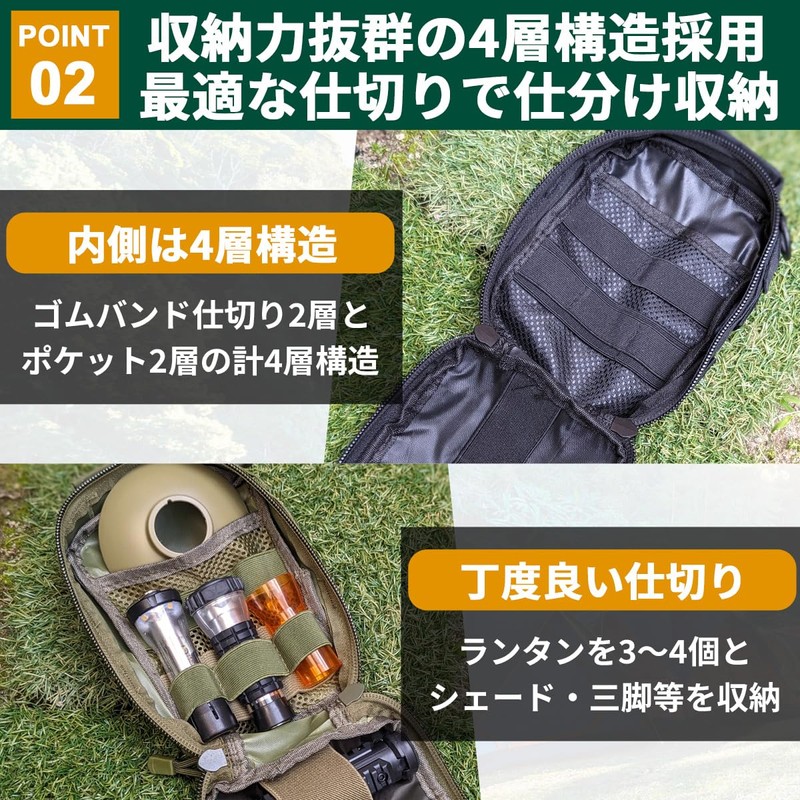 OAKRAFT Lantern Case, Goal Zero Case, LED Lantern, Mini Lantern