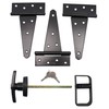 Shed Windows and More Single Door Hardware Kit (6" Hinge),