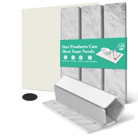 Stone Dish Drying Mat Collapsible Diatomaceous Earth Absorbent Mat Quick Dish Drying Pad Dish Rack Pad Match Any Counter to Multiple Usage for Kitchen,Bathroom