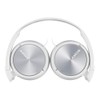 Sony MDR-ZX310 Audífonos de Diadema Plegables con micrófono, Blanco