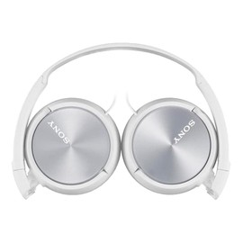 Sony MDR-ZX310 Audífonos de Diadema Plegables con micrófono, Blanco