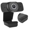 Webcam PC Camera HD 1080P Laptop Desktop Computer USB Drive‑Free
