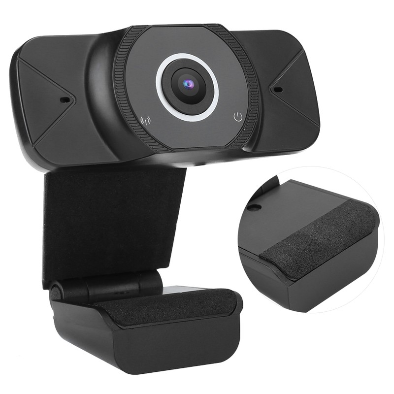 Webcam PC Camera HD 1080P Laptop Desktop Computer USB Drive‑Free