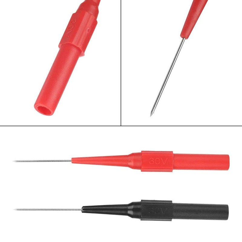 Insulation Test Probe, Akozon 2pcs P5007 Insulation Piercing Needle Micro