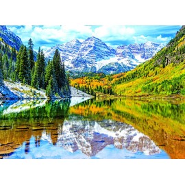 EuroGraphics Rocky Mountain National Park 1000Piece Puzzle, 19.25" x 26.5"