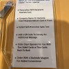 Blank Business Card Letter Opener-No Imprint All Clear As Seen