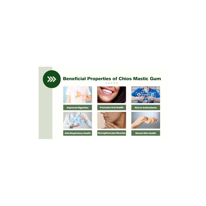 Chios Mastiha Tears Gum griego 100 % natural Mastic Packs
