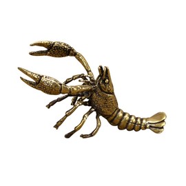 MAGICLULU 1pc Lobster Decor Lifelike Archaize Artware for Home Office Elegant Craftsmanship for Spaces and Long Term Use