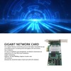 Gigabit Network Card 4 RJ45 Port PCIE X4 10Mbps 100Mbps