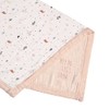 LÄSSIG Heavenly Soft Baby Blanket Cuddly Soft Blanket Garden Pink