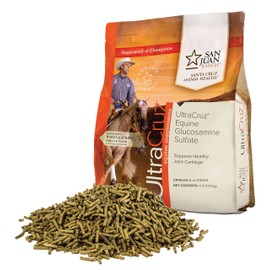 UltraCruz-sc-516456 Equine Glucosamine Sulfate Joint Supplement for Horses, 4 lb, Pellet (32 Day Supply)