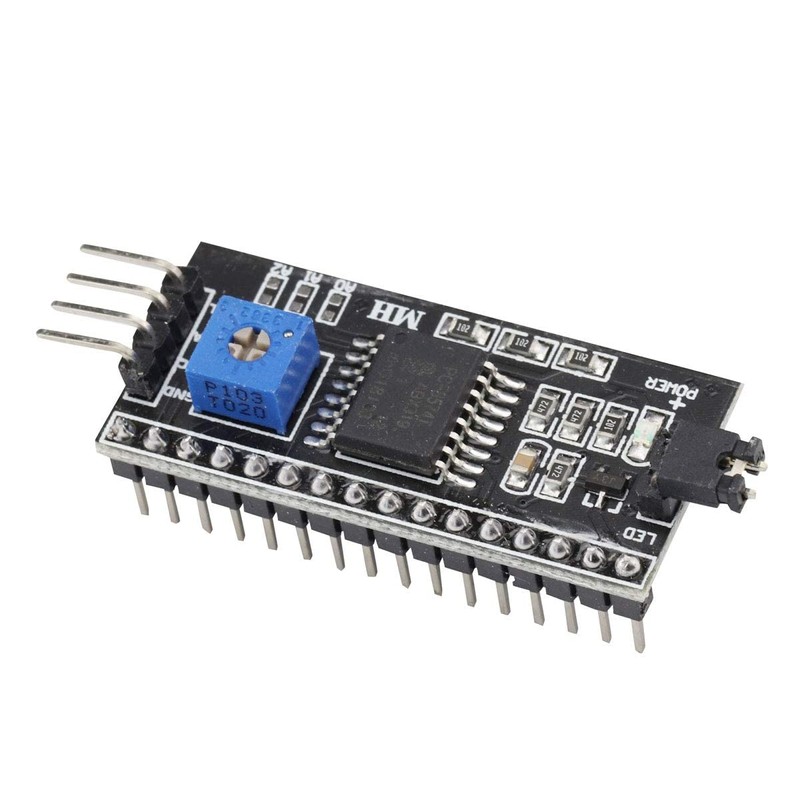 VKLSVAN 2 Sets 1602A Blue Screen LCD Screen + IIC