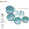 KitchenAid Measuring Cups, Set Of 4, Aqua Sky