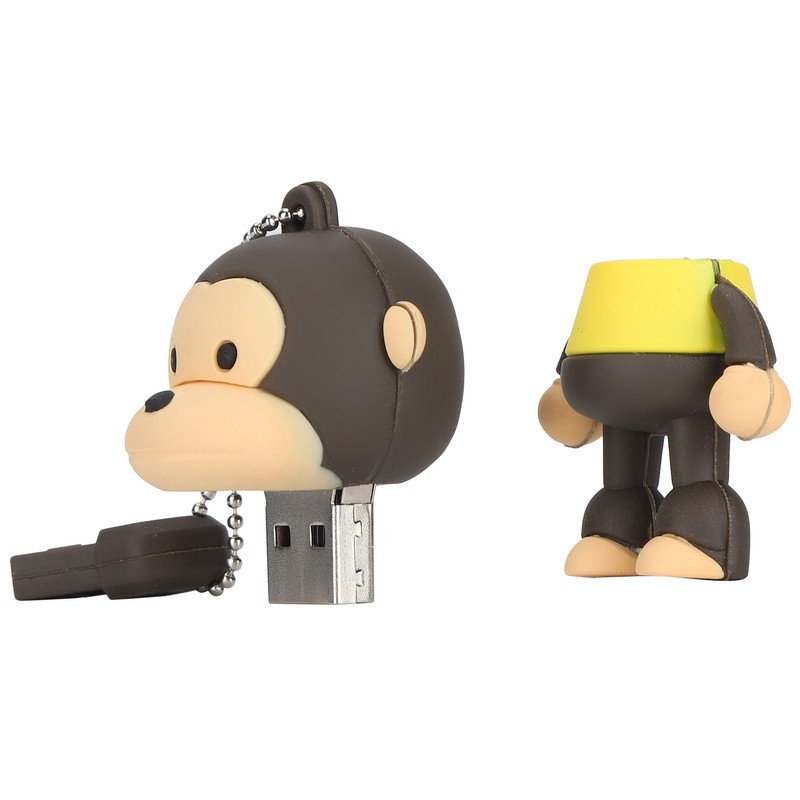 USB Flash Drive Interesting Cartoon Monkey Portable Storage Memory Stick