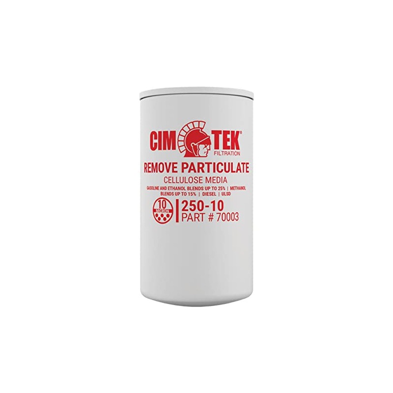 Cim-Tek 70003 10-Micron Particulate Fuel Filter - CIM250E10