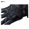 DAIWA 08303182 Tournament Gloves, 3 Cuts, Black, L