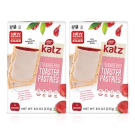 Katz Gluten Free Toaster Pastries. Strawberry. Easy Breakfast Food Or Anytime Healthy Snacks For Adults & Kids. Gluten Free Snacks. Dairy Free, Nut Free, Peanut Free, Soy Free. Snacks For Adults Kosher Snacks. 8 OZ (Pack Of 2