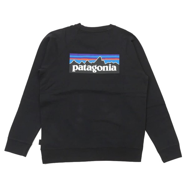 Patagonia M's P-6 Logo Organic Crew Sweatshirt P-6 Logo Organic Crew Sweatshirt 39603 INK BLACK (INBK), INK BLACK (INBK)