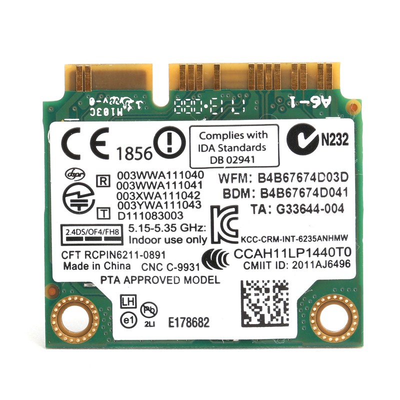 Wireless Network Card DualBand Wifi Adapter 6235 anhmw/for Intel Centrino