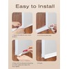 SUNMON Silicone Door Draft Stopper, 39in Upgraded Door Slide-On Under