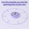 3 Pack Silicone Can Covers with Timer for Dog and