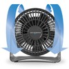 Air Monster 4 Inch Personal Desk Fan Quiet, Personal Fan,