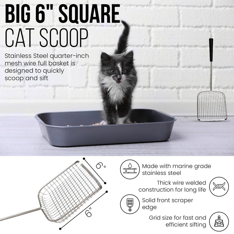 Sand Dipper Cat Poop Scooper & Chicken Poop Scooper -