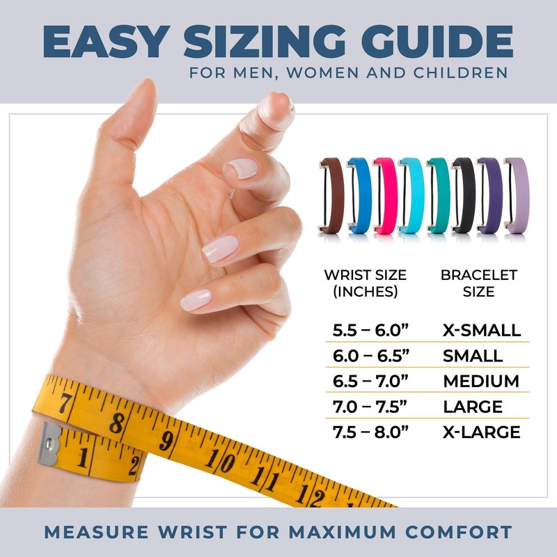 Snappbandz ANXIETY BRACELET for All-Day Stress Relief and Positive Mental