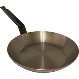 KIR Equipment Frying Pan Nonstick Skillet 11": Carbon Steel Cookware Fry Pan without PFAs, Toxin Free & Healthy Alternative for Stove or Oven