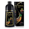 Kaisasa Shampoo Con Tinte Cubre Canas Natural Jengibre 500ml-Negro