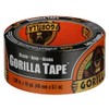 Gorilla Gorilla Tape, 3" Core, 1.88" x 10 yds, Black