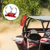 Leopauto Universal Vehicle Fire Extinguisher Bracket, Aluminum Adjustable Quick Release